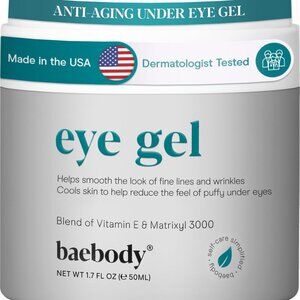 Baebody Under-Eye Gel - Advanced Cooling Under-Eye Cream For Dark Circles
